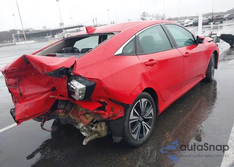2016 Honda Civic Ex-T from USA, damaged, VIN 2HGFC1F36GH633361